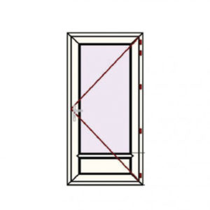 PORTE-FENÊTRE 1 VANTAIL ALU