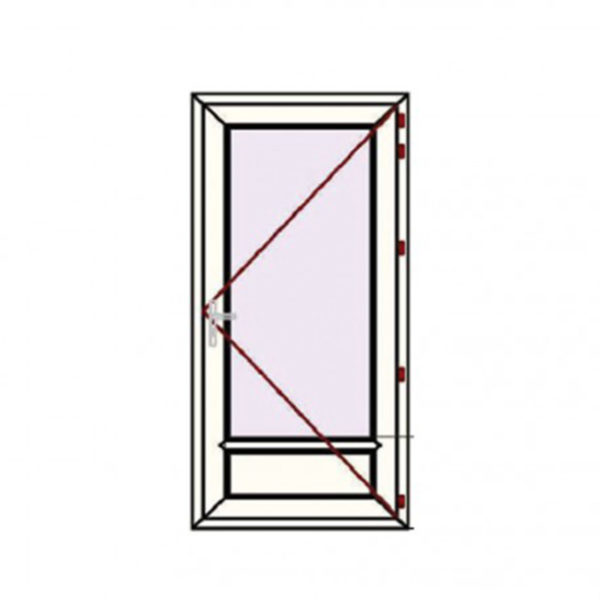 PORTE-FENÊTRE 1 VANTAIL ALU